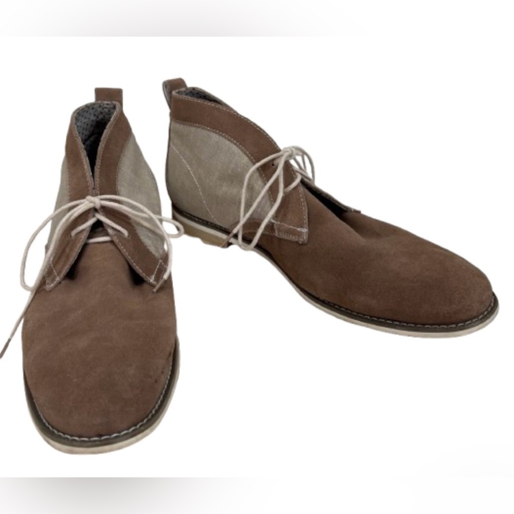Men's Size 10.5 Steve Madden Brown Suede Chukka Boots